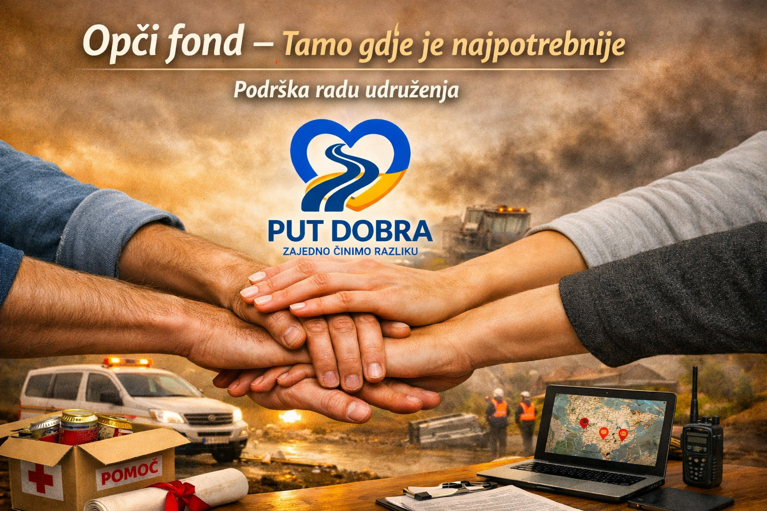 Opći fond – Tamo gdje je najpotrebnije i podrška radu udruženja